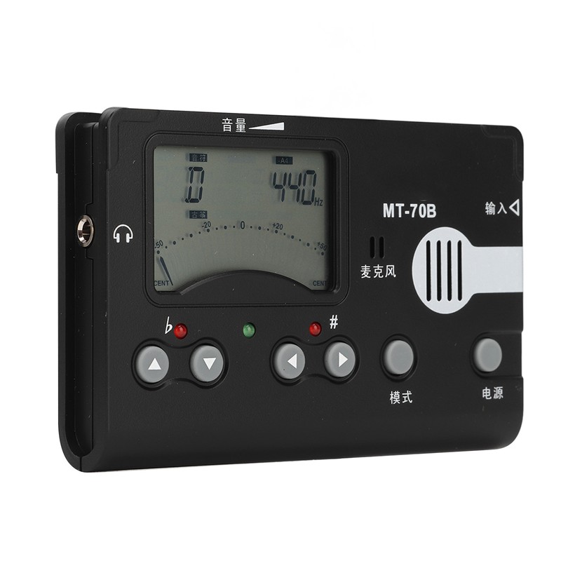 MT 70B Digital Metronome Tuner Tone Generator Guzheng Tuner with