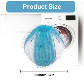 YHIJSR Pack of 12 Lint Balls for Washing Machine, Pet Hair Remover, Washing Machine, Reusable Hair Catcher for Removing Pet Hair, Lint