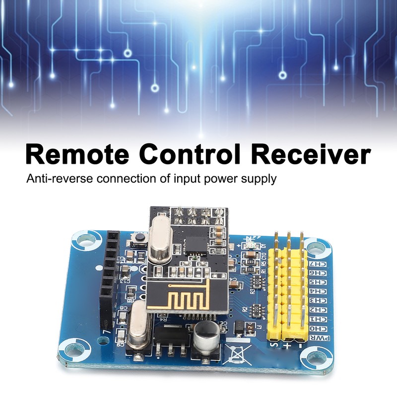 Remote Control Receiver Wireless Small Convenient Durable Rudder Motor Control