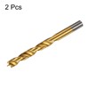 HARFINGTON 2pcs Brad Point Drill Bit 10.5mm(13/32") Dia Straight Round