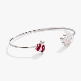 Alex and Ani Ladybug and Daisy Flex Cuff