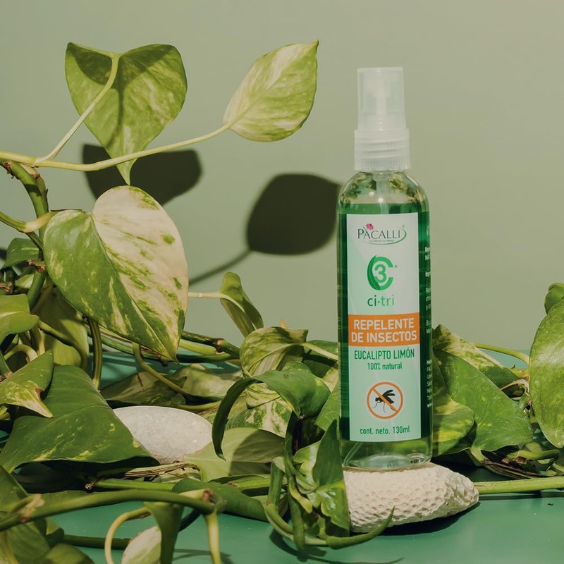 Repelente Natural Pacalli Citri de 130ml - Protección Efectiva Contra