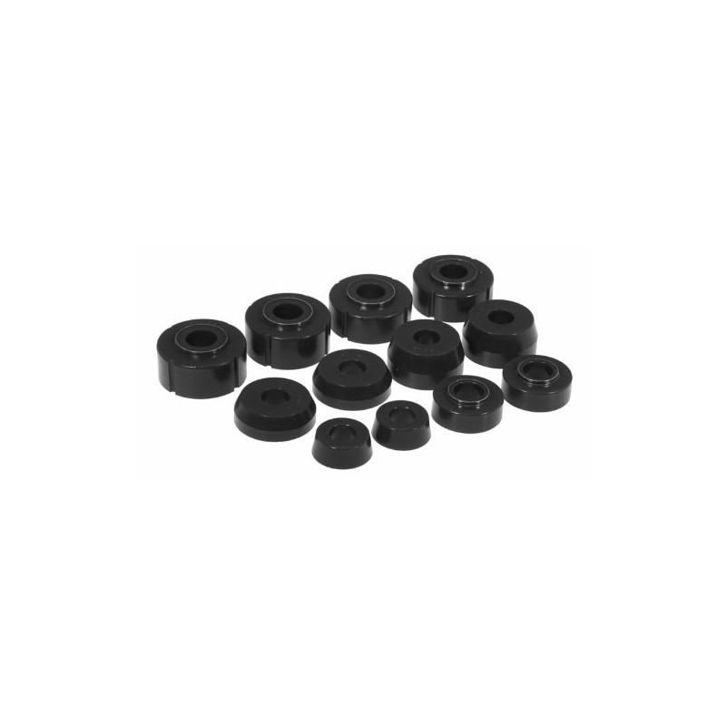 Prothane 66-79 Ford F100-350 4wd Body Mount - Black