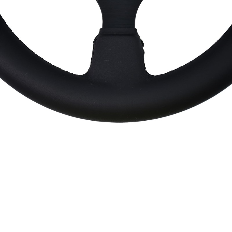 TIYPEOR Universal Racing Drift 280mm/11inch Microfiber Leather Steering Wheel with