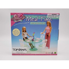 TOPWRAPS Gloria My Fancy Life Meal Time Dining Table Play Set (No. 2811)