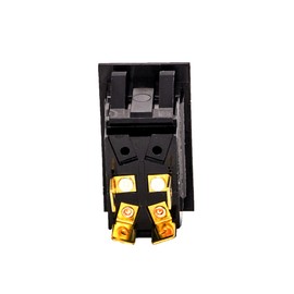 NSi Industries, LLC Rocker Switches, On Off Circut Function, DPST, 15/10 amps at 125/250 VAC, 1.088" Width, 0.426" Height, 0.709" Depth, Amber - 77020RQ