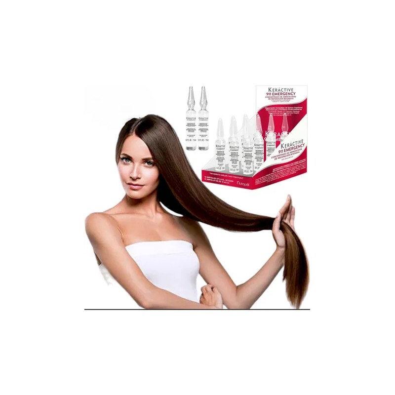 Nutrapel Ampolleta Reconstructive Keractive 911 12amp/15ml