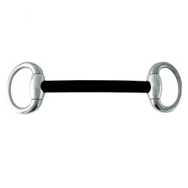 Sprenger 4086014556 Eggbutt Snaffle Curb Bit Hard Carbon 56