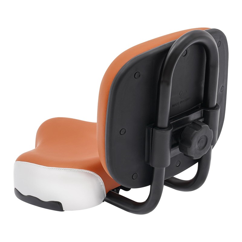 YIYIBYUS Bike Seat with Backrest,Extra Wide Bicycle Tricycle Saddle Seat,
