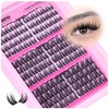 wiwoseo Wispy Lash Clusters Manga Lash Clusters Fairy Eyelash Cluster