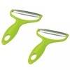 2Pcs Stainless Steel Potato Peeler Cabbage Lettuce Head Grater Shredder