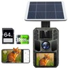FKPCAM 2024 Trail Camera, Solar, Infrared Camera, Smartphone Compatible, Wildlife