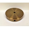 Lamp Base-Metal-5"-Round-Available in 4 Finishes: Antique Brass, Polished Brass, Polished