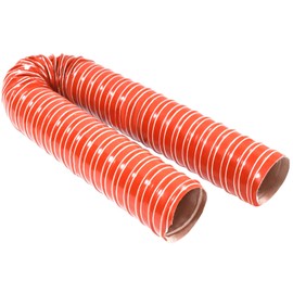 4in Automotive Air Ducting Hose, 4in Length 2 Meter-6.6 Feet, 4" Silicone Flexible Brake Cooling, Air Duct Induction Intake Pipe Hose, Dryer Vent Hose for Air System