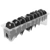10pcs Hair Clipper Guide Comb Universal Clear Number Guide Comb
