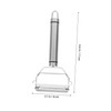 Alipis Dual Sided Peelers Shredder 3-in- Tool Carrot Peeler Cabbage