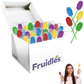 Lollipops Suckers, Sugar-Free, Pediatric Rainbow, Tooty Fruity Flavor, Kosher Certified Parve, Individually Wrapped (5 Pounds)
