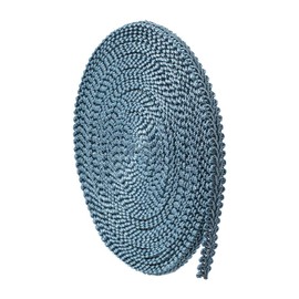 PH PandaHall 14M(15 Yards) 13mm-14mm Polyester Woven Gimp Braid Trim for Costume DIY Crafts Sewing Jewellery Making, Steelblue