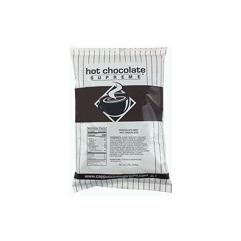 Hot Chocolate Supreme 2 lb bag Mint Hot Chocolate Mix