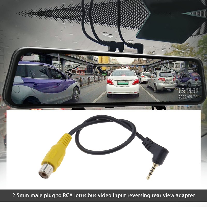 VGOL 2PCS 2.5mm TRRS Male to RCA Female Cable Car