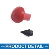 A ABSOPRO 8mm Dia Mushroom Shape Tire Repair Insert Plug