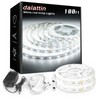 dalattin White LED Strip Lights 100ft, Dimmable Bright 24V Led