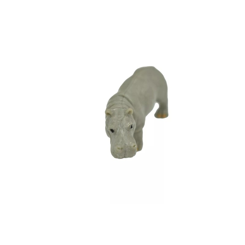 Safari Hippo, Hippopotamus, Plastic Toy Animal, Kids Gift, Realistic Figure,