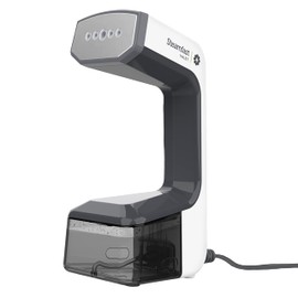 Steamfast VALET Handheld Garment Steamer, Chemical-Free, Removable Tank, Quick Heat-Up Time, Travel Friendly, White