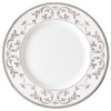 Lenox Opal Innocence Silver Platinum Accent Plate, 1.10 LB, Metallic