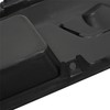 TJHSM Plastic Front Bumper Filler Panel Black with Deputy Decorate