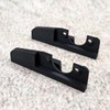 ULEIVA Window Lock Pack of 2 Black Burglary Protection Compatible