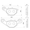 Daytona Motorcycle Brake Pad Hyper Sintard Pad (Sintered Metal Pad)