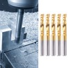 5pcs Spiral Router Bit High Speed Steel Milling Cutter CNC