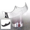 Unbranded Stainless Steel Chrome Rear Fender Trim Tip For Harley