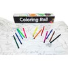 Streamline Imagined Jumbo Coloring Roll with 12 Piece Marker Set