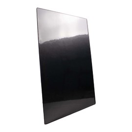 Risch Menu Cover Holder Board, Heat-Sealed, Double-Sided Black Page Hardboard Holder with Clear Pocket Protector Corners – for Restaurants, Wine List, Pubs, Breweries, Bars,11” x 17”, (Pack of 12)