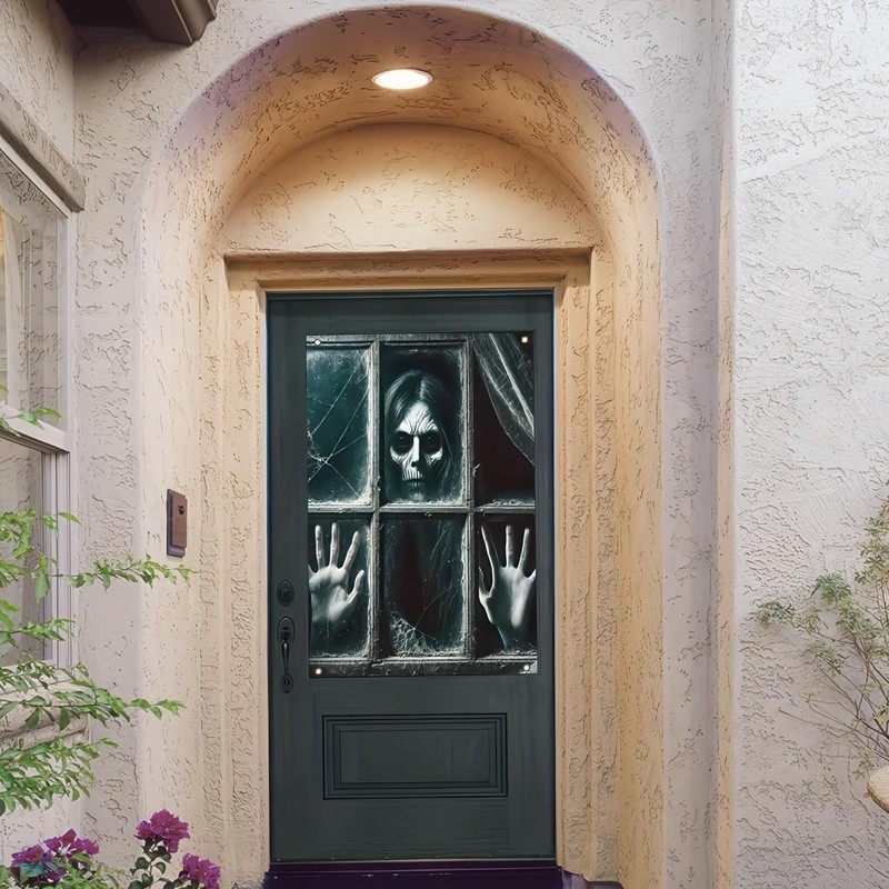 Halloween Window Zombie Window Cover 31x47 Inch Decoration
