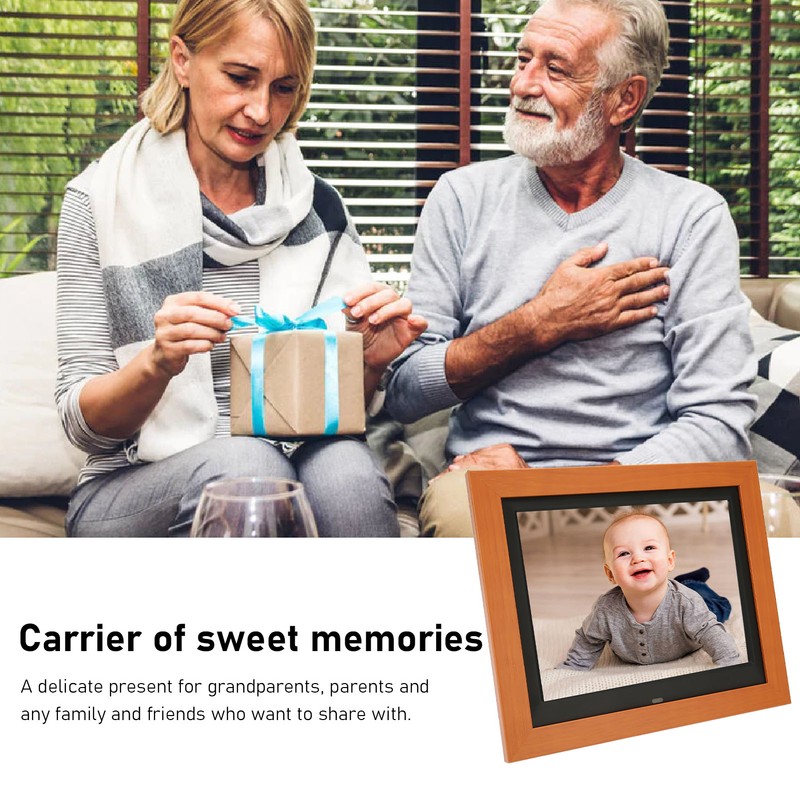 8.7 Inch Digital Photo Frame High Definition IPS Screen Electronic