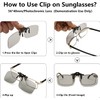 Multibao Fashion Polarised Clip On Flip Style Sunglasses UV400 Polarized