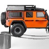 Dasing 1 Pair Metal Sand Ladders Board for Axial SCX10-4
