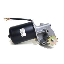 Makermotor Electric Gear Motor 12v Low Speed 100 RPM Gearmotor DC + Roller Chain Sprocket Gear