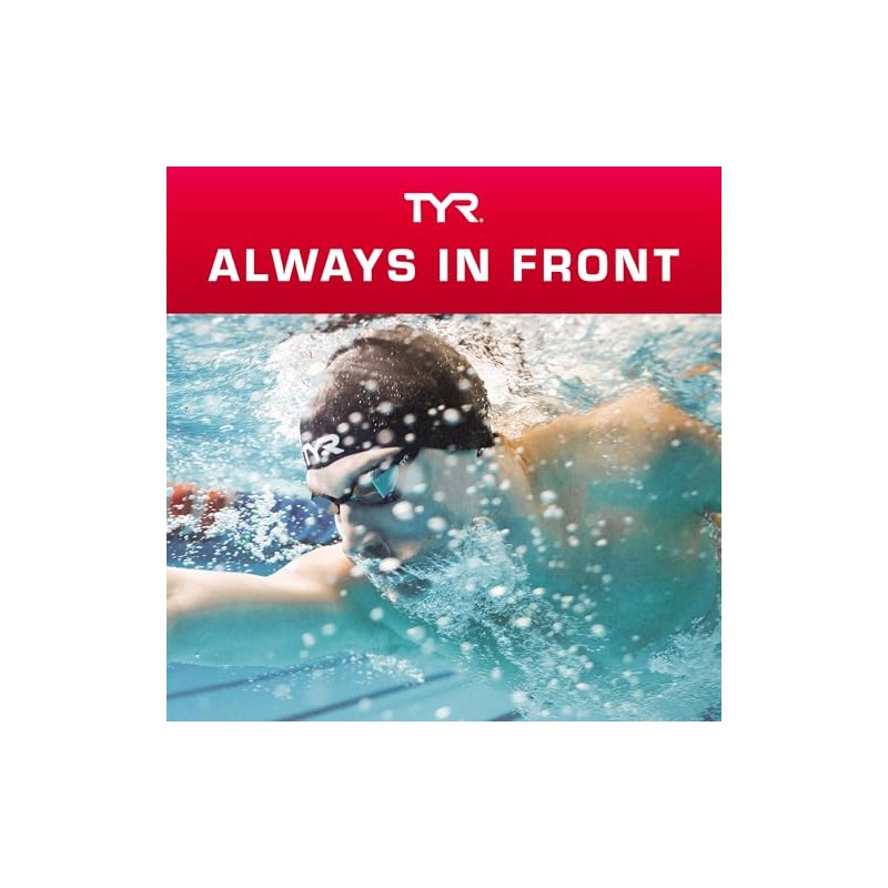 TYR Gorro de natación de Silicona sin Arrugas para Adultos
