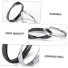 Baluue Stylish Silver Couple Ring Open Design Finger Jewelry for