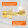 Acetylene Propane Hose Adaptors and Oxygen Hose Coupler Connect Size