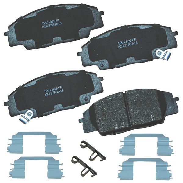 Bendix Bendix Premium SBC829 Ceramic Front Brake Pads for Acura