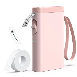 TYPONOS P21 Mini Bluetooth Label Maker Portable Creative Templates Organize E...