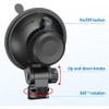 ZYEIPO Dash Cam Mount, Suction Cup Mount, Windshield Suction Cup