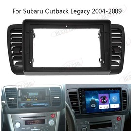 Fits for Subaru Outback Legacy 2004-2009 Car Radio Stereo Fascia Frame Double DIN 9 inch Dash Installation Mounting Kit