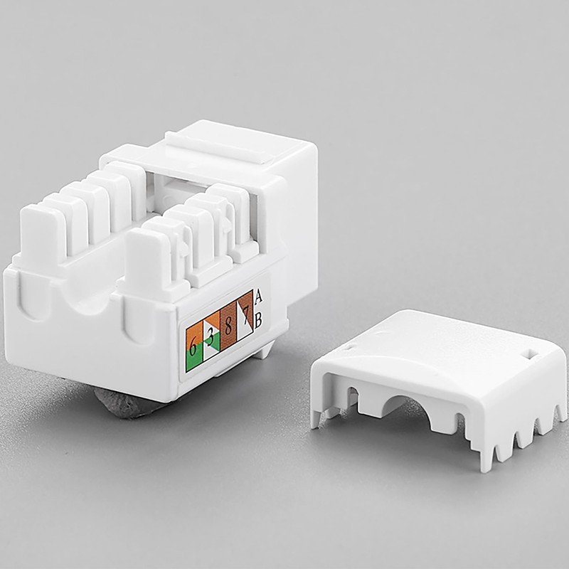 tunghey Keystone Jack Cat6, Cat6 Keystone Jacks 90 Degree, RJ45