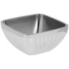 Vollrath 47682 S/S Fluted Square 3.2 Quart Double Wall Serving